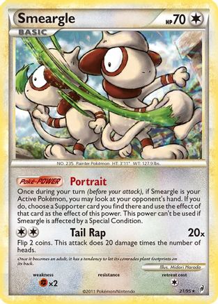 Smeargle  - Holofoil - Holo Rare