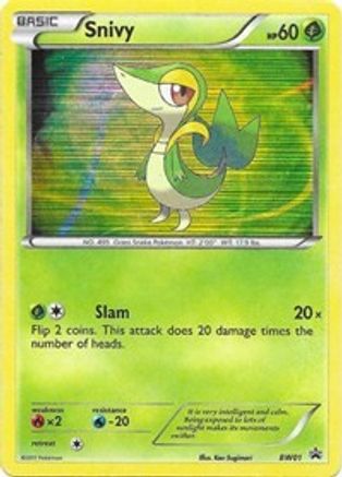 Snivy - BW01  - Holofoil - Promo
