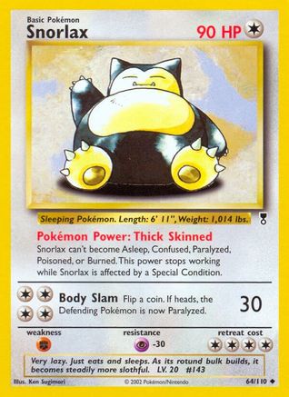 Snorlax 064  - Uncommon