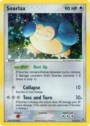 Snorlax  - Holofoil - Holo Rare