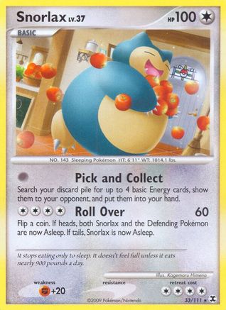 Snorlax (33)/111  - Rare