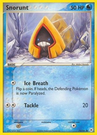 Snorunt  - Common