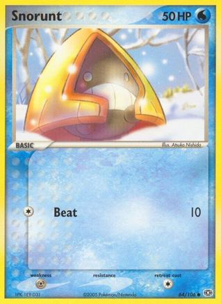 Snorunt  - Common
