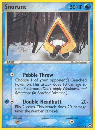 Snorunt  - Common