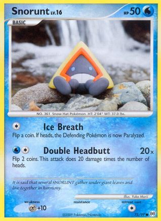 Snorunt 075  - Common