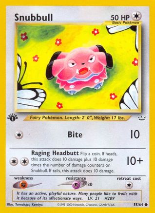 Snubbull 055  - 1st Edition - Common