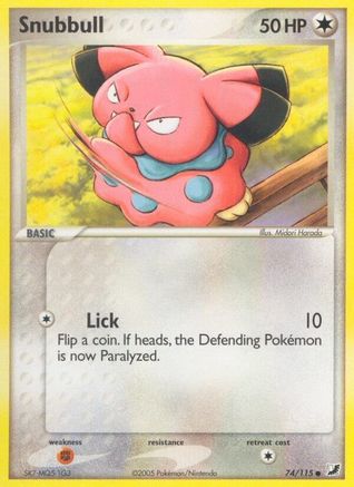 Snubbull 074  - Reverse Holofoil - Common