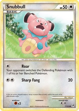 Snubbull  - Common