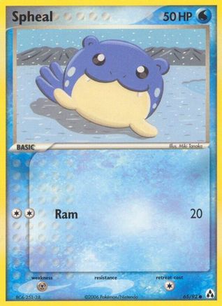 Spheal 065  - Reverse Holofoil - Common
