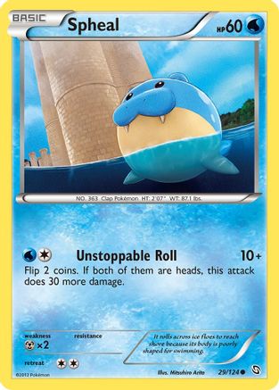Spheal 029/124  - Common