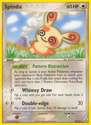Spinda  - Reverse Holofoil - Rare
