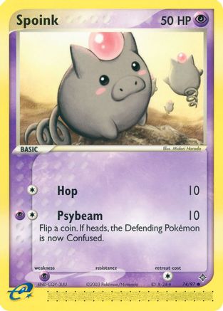Spoink - 74/97/97  - Common
