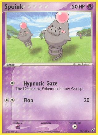 Spoink 076  - Reverse Holofoil - Common