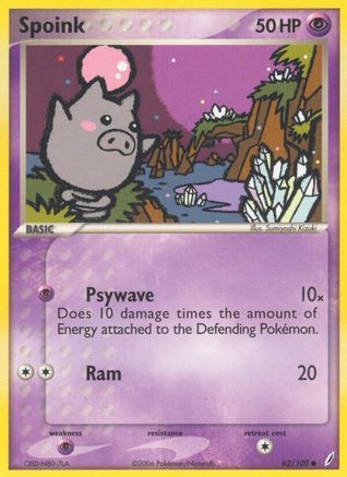 Spoink 062  - Common