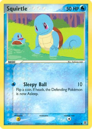 Squirtle 082/112  - Common