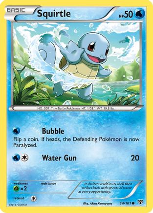 Squirtle 014  - Common