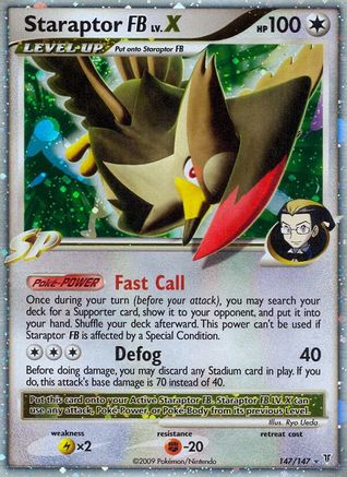 Staraptor FB Lv.X  - Holofoil - Ultra Rare