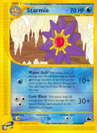 Starmie (44)  - Uncommon
