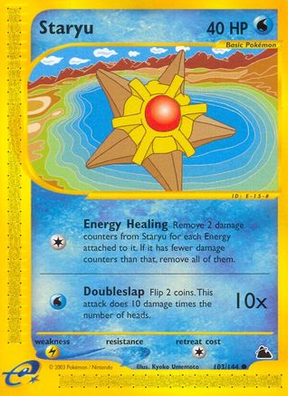 Staryu (103)  - Common