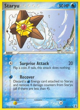 Staryu (85/113) (Estampillé) [EX : Espèce Delta] 
