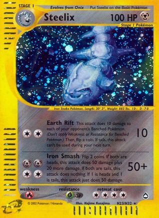 Steelix (H23)  - Holofoil - Holo Rare