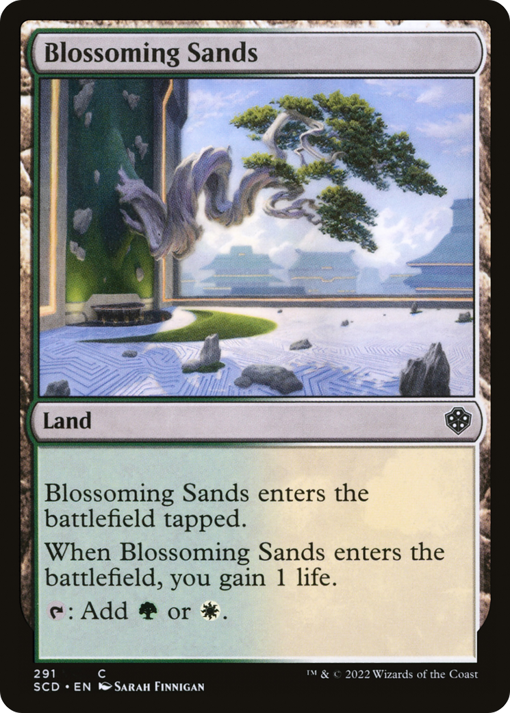 Sables fleuris [Decks Commander de démarrage] 