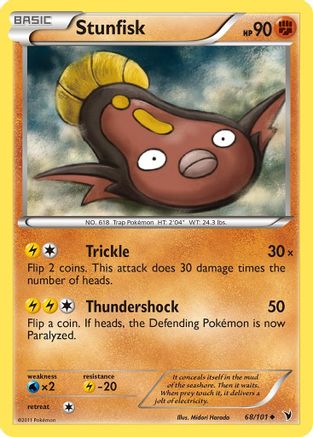Stunfisk (68)  - Uncommon