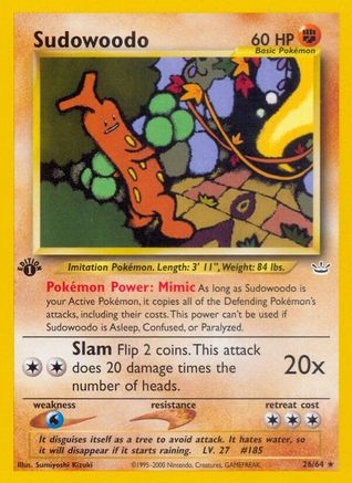 Sudowoodo (26/64) [Néo Révélation 1ère édition] 