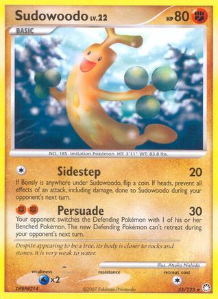Sudowoodo  - Rare