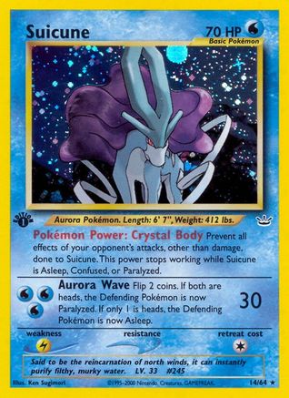 Suicune (14/64) [Neo Revelation 1ère édition] 