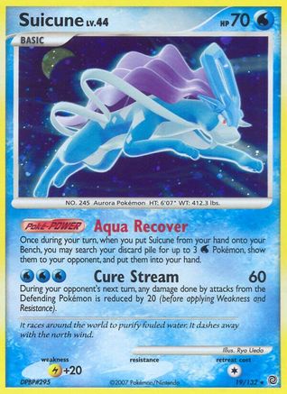 Suicune/132  - Holofoil - Holo Rare