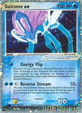 Suicune ex  - Holofoil - Ultra Rare