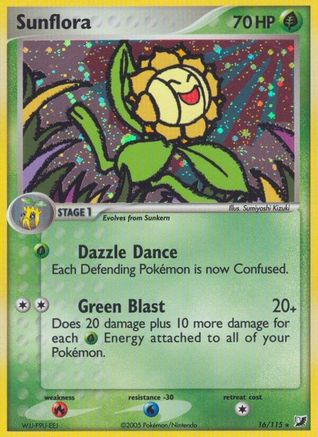 Sunflora  - Holofoil - Holo Rare