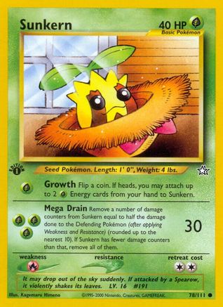 Sunkern (78/111) [Neo Genesis 1ère édition] 