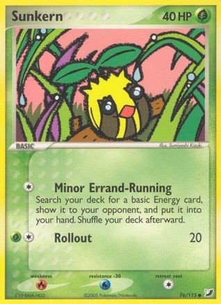 Sunkern  - Reverse Holofoil - Common