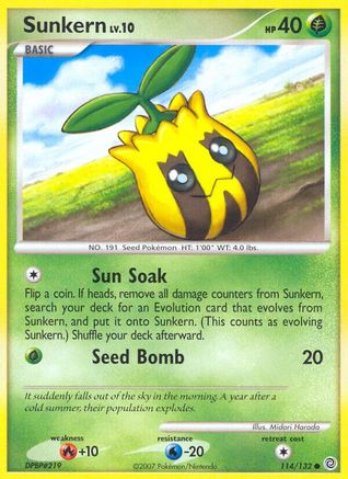 Sunkern  - Common
