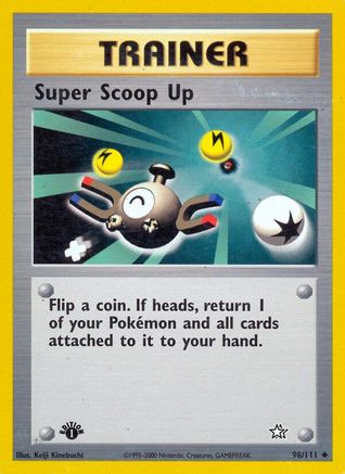 Super Scoop Up 098  - 1st Edition - Uncommon