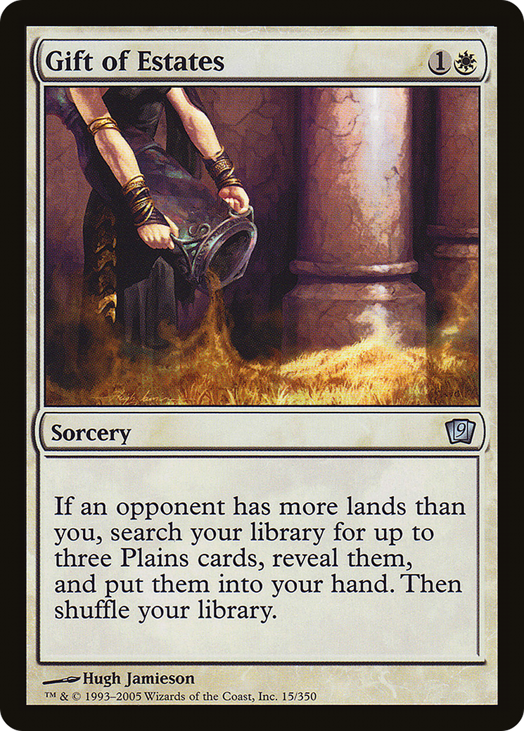 Gift of Estates (9ED-015) - 9th Edition Foil
