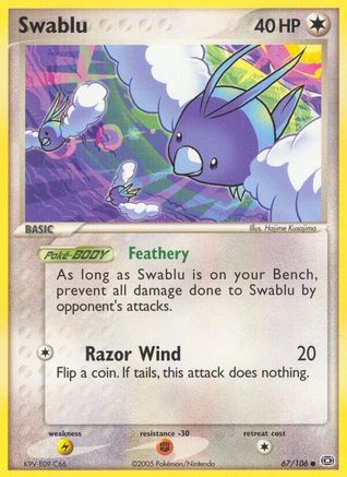 Swablu  - Reverse Holofoil - Common