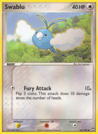 Swablu  - Reverse Holofoil - Common