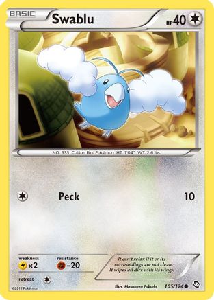 Swablu (105)  - Common