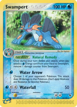 Swampert 023/109  - Rare