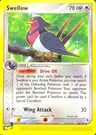 Swellow/109  - Uncommon