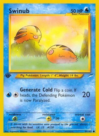 Swinub 084  - 1st Edition - Common