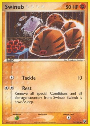 Swinub 079  - Reverse Holofoil - Common