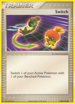 Switch 102  - Reverse Holofoil - Common