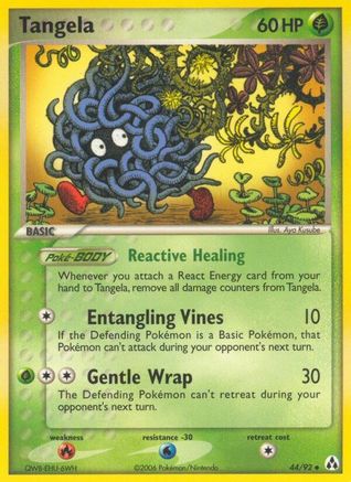 Tangela  - Reverse Holofoil - Uncommon