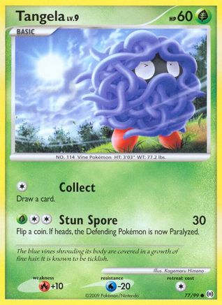 Tangela (77) (77) 077  - Common