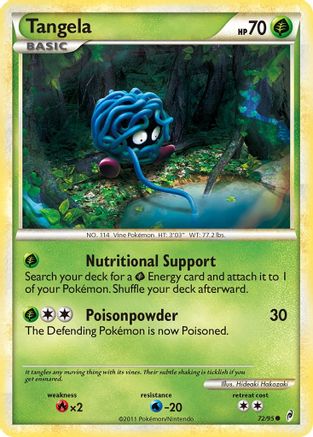Tangela 072  - Common