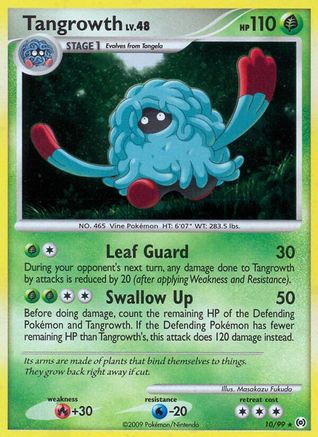 Tangrowth 010  - Holofoil - Holo Rare